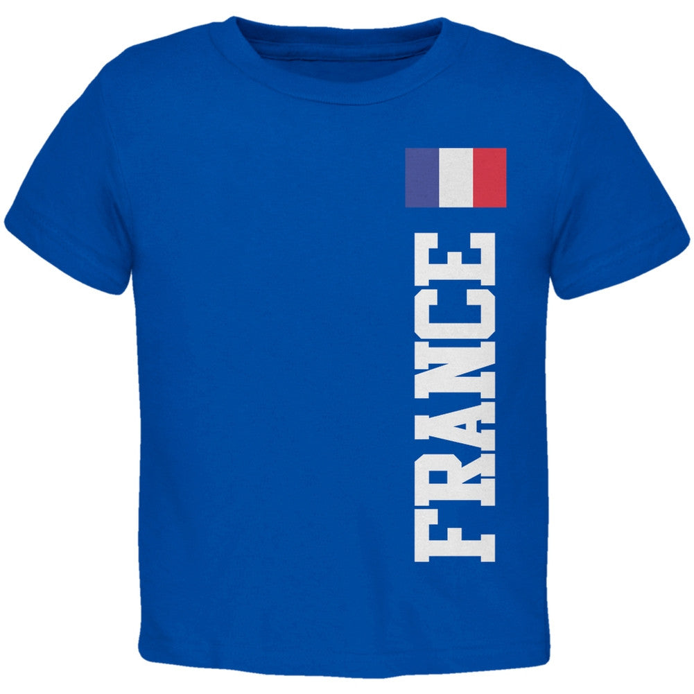 World Cup France Blue Toddler T-Shirt Toddler T-Shirts FIFA   