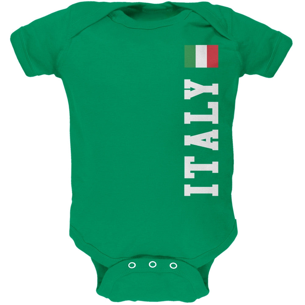 World Cup Italy Green Baby One Piece Baby One Piece FIFA   