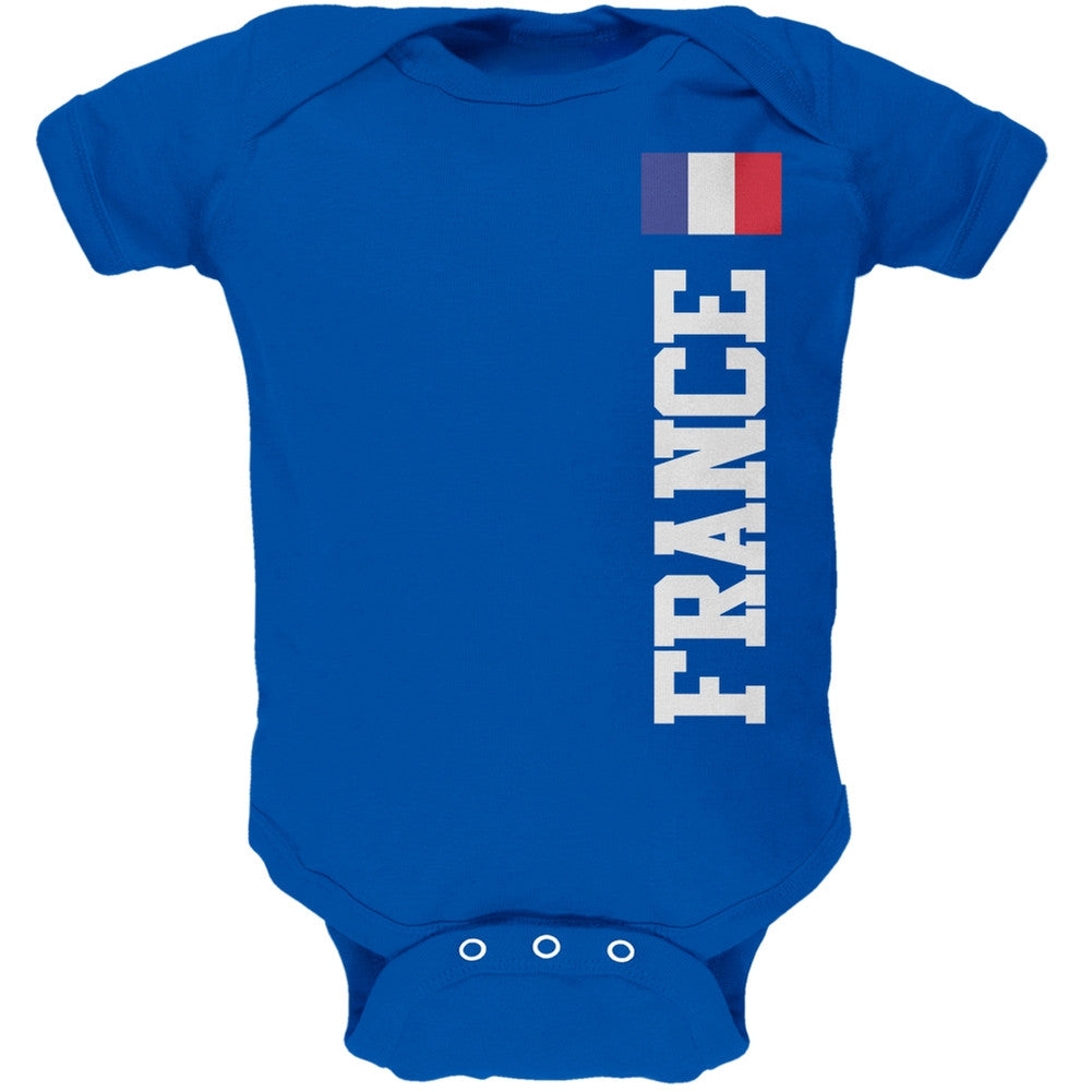 World Cup France Blue Baby One Piece Baby One Piece FIFA   