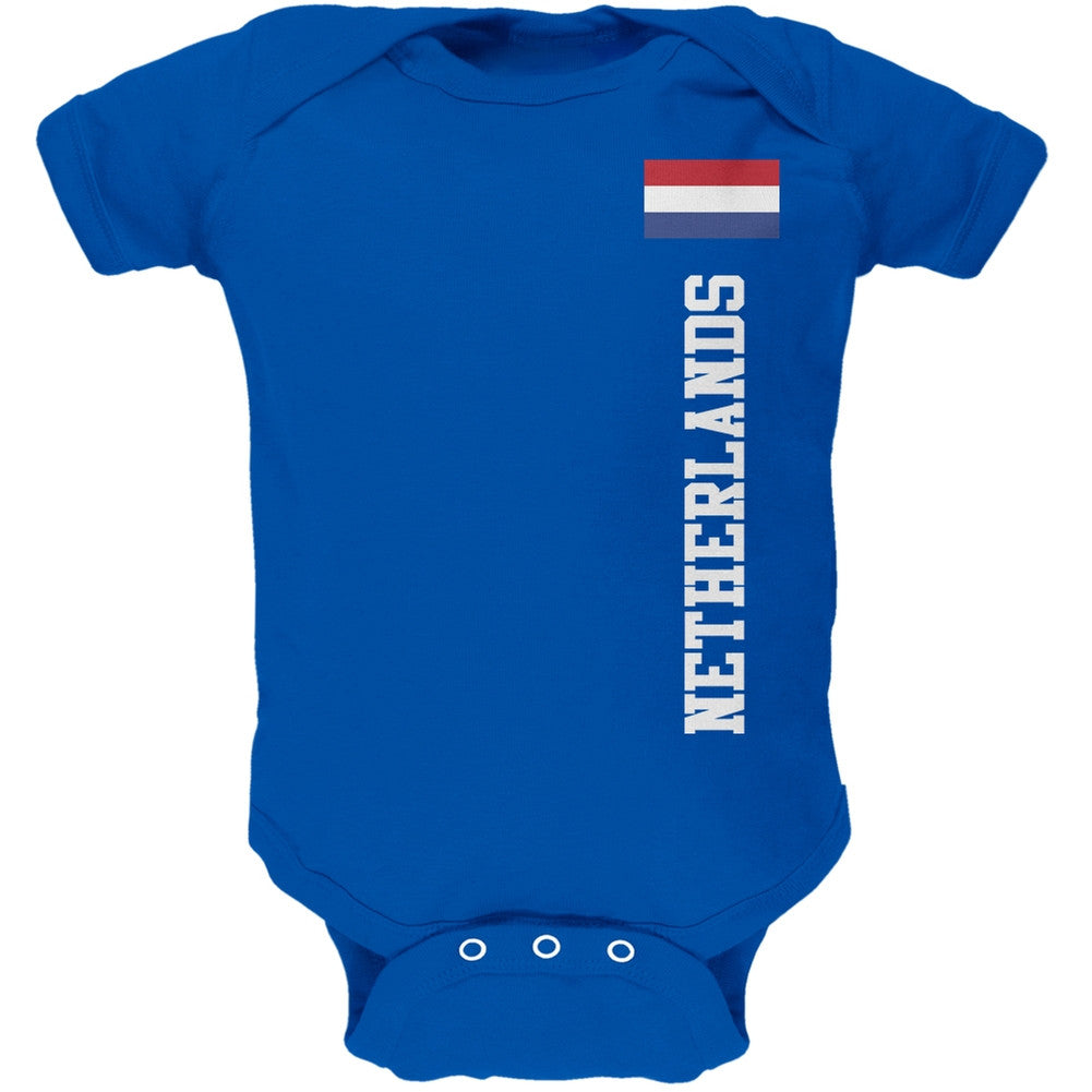 World Cup Netherlands Blue Baby One Piece Baby One Piece FIFA   