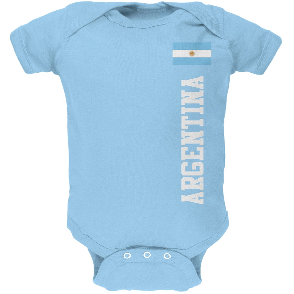 World Cup Argentina Blue Baby One Piece Baby One Piece FIFA   