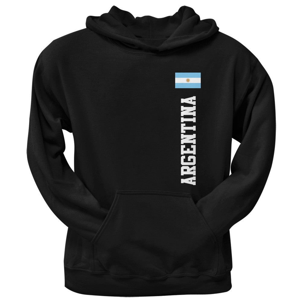 World Cup Argentina Black Adult Pullover Hoodie Men's Hoodies FIFA   