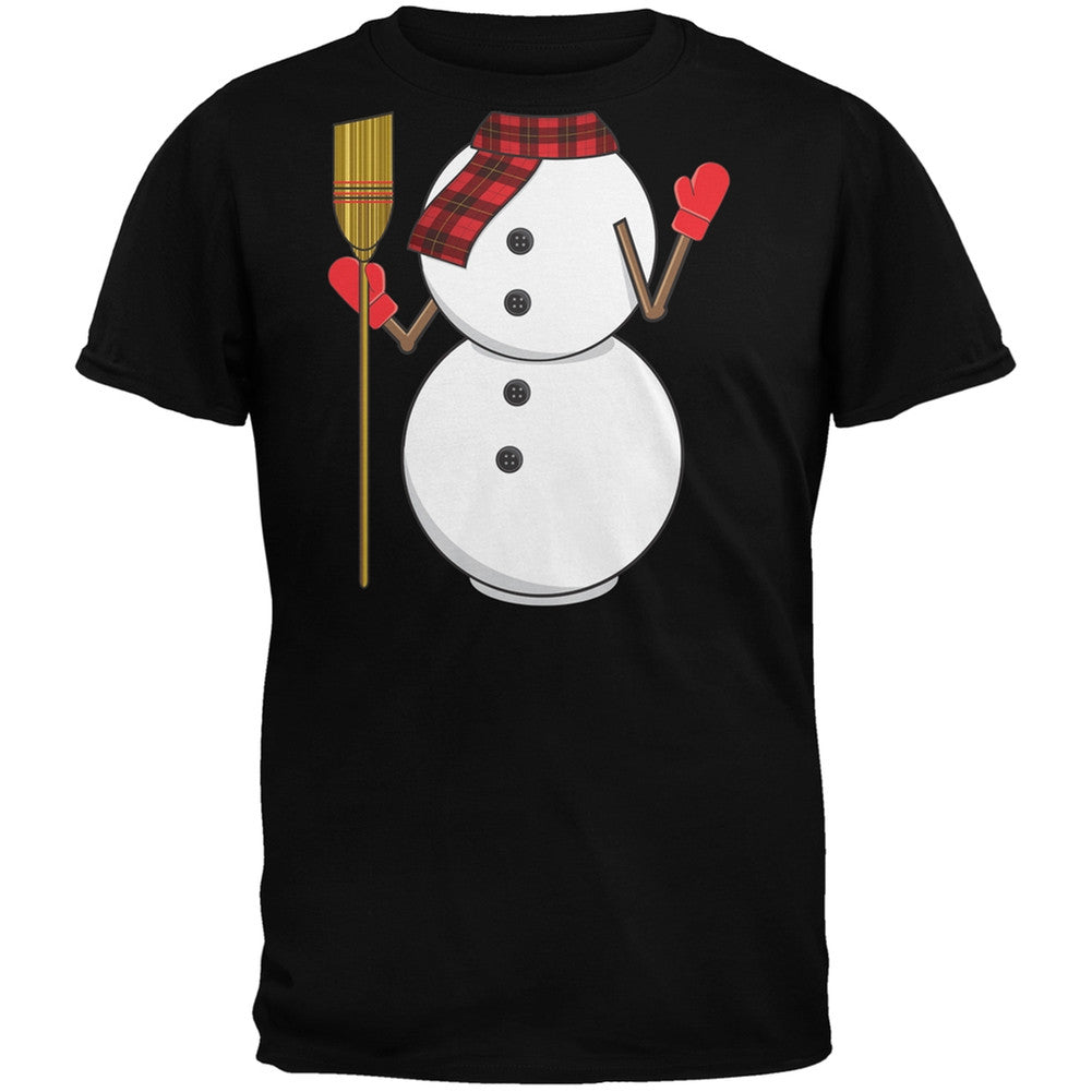 Snowman Body Costume Black Youth T-Shirt Youth T-Shirts Old Glory   