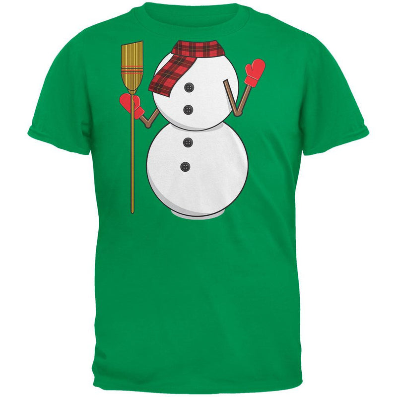 Snowman Body Costume Black Youth T-Shirt Youth T-Shirts Old Glory   