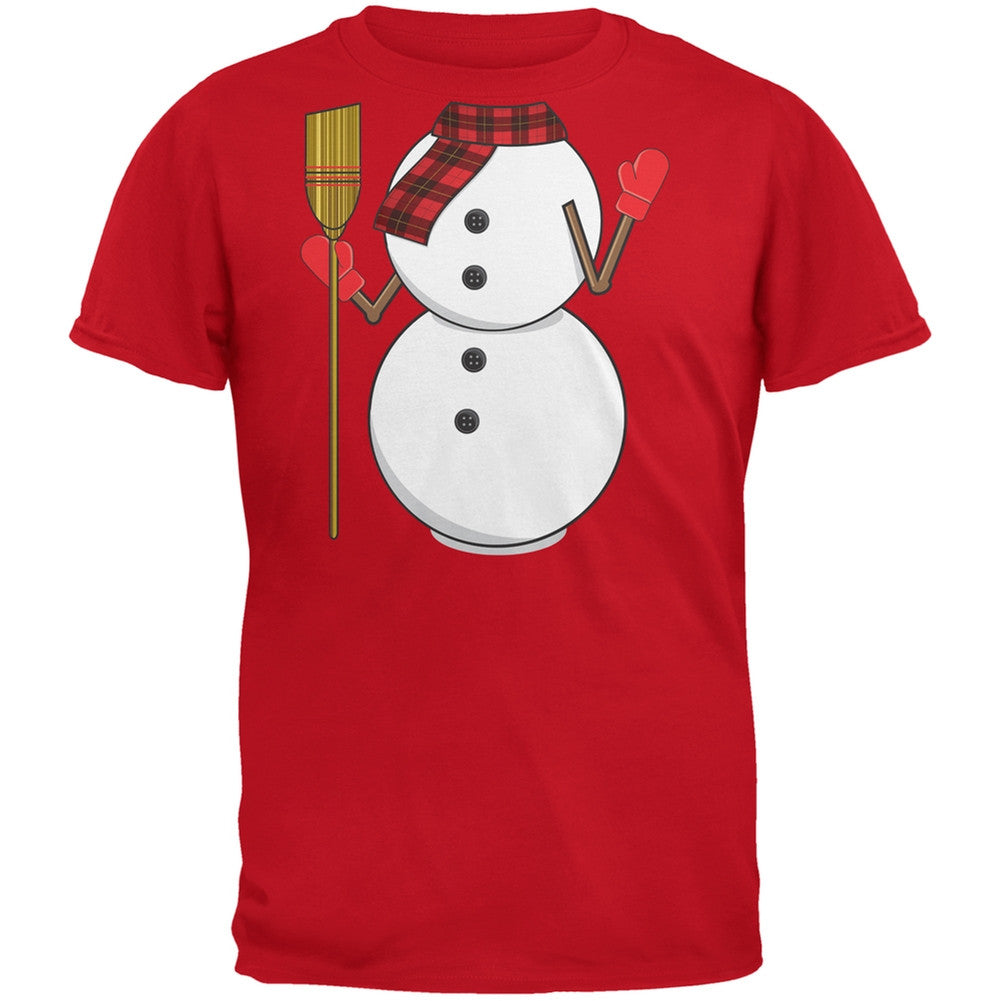 Snowman Body Costume Black Youth T-Shirt Youth T-Shirts Old Glory   