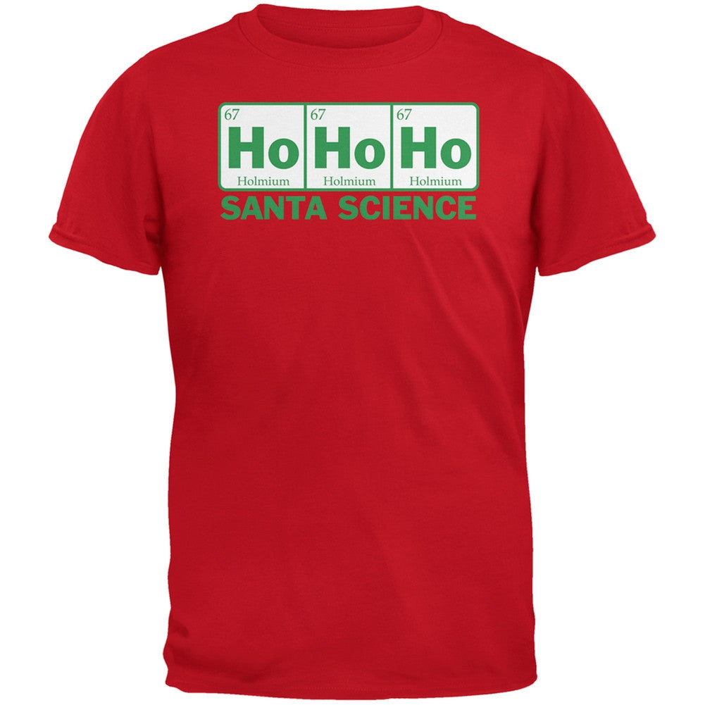 Santa Science Periodic Table Green Youth T-Shirt Youth T-Shirts Old Glory   