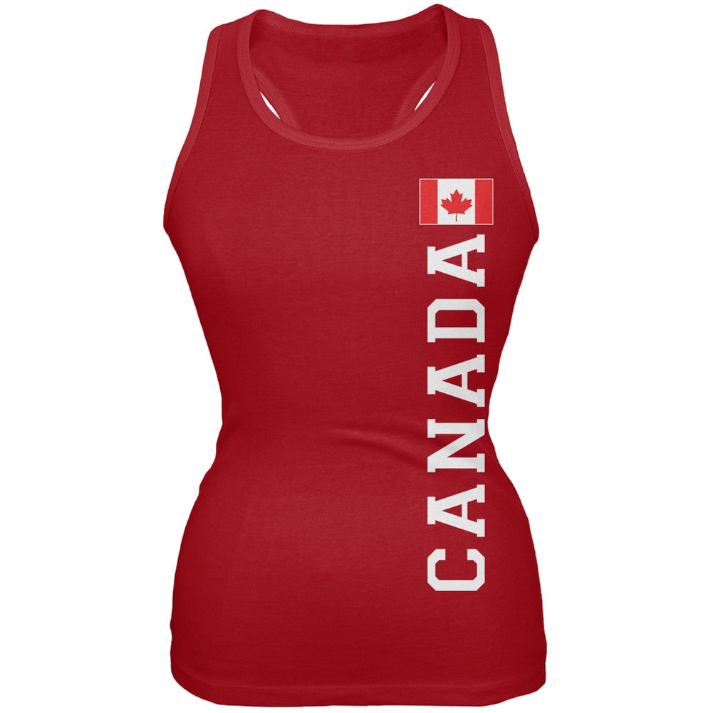 World Cup Canada Red Soft Juniors Tank Top Juniors Tank Tops FIFA 2XL Red 