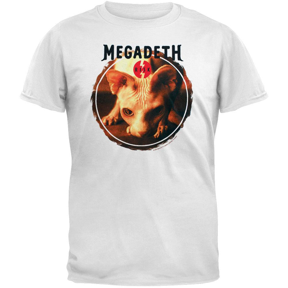 Megadeth - Reflected T-Shirt Men's T-Shirts Megadeth XL White 