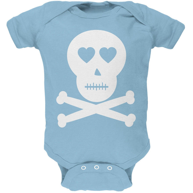 Skull And Crossbones Lovers Irish Green Baby One Piece Baby One Piece Old Glory   