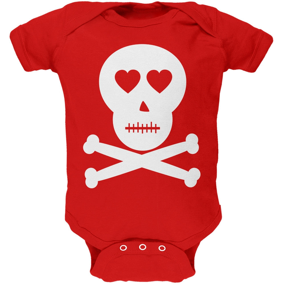 Skull And Crossbones Lovers Irish Green Baby One Piece Baby One Piece Old Glory   