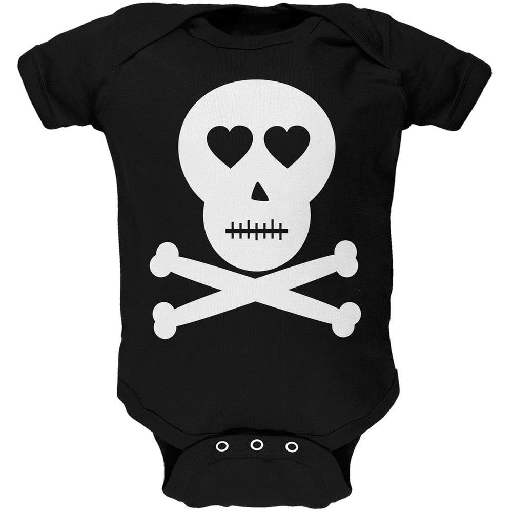 Skull And Crossbones Lovers Irish Green Baby One Piece Baby One Piece Old Glory   