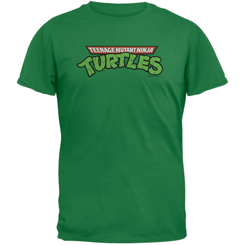 Teenage Mutant Ninja Turtles - Logo T-Shirt Men's T-Shirts Teenage Mutant Ninja Turtles XL Green 