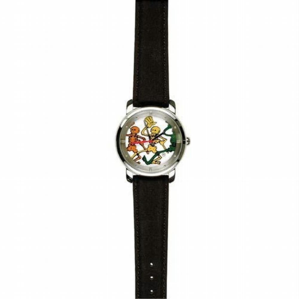 Grateful Dead Dancing Skeletons Mens Watch Watches Old Glory OS Black 