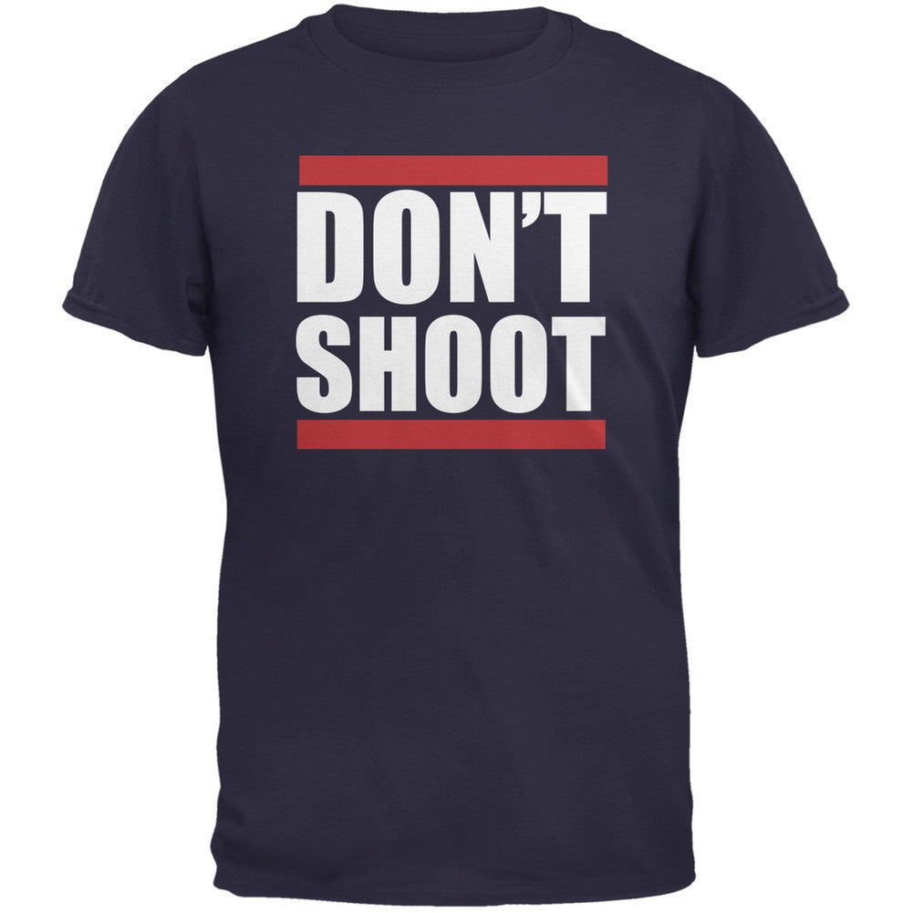 Don't Shoot Black Adult T-Shirt Men's T-Shirts Old Glory   