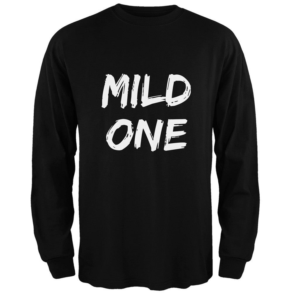 Mild One Black Adult Long Sleeve T-Shirt Men's Long Sleeves Old Glory   