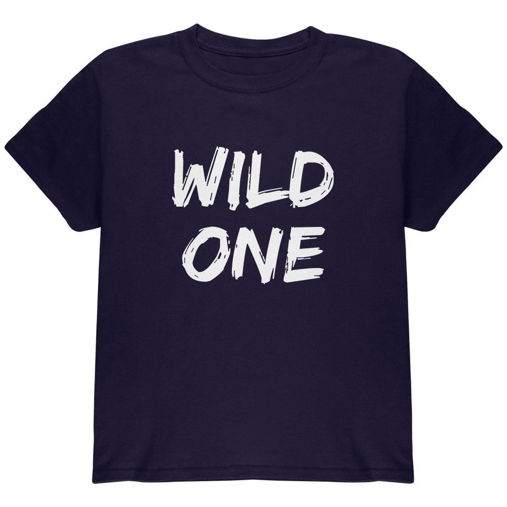 Wild One Black Youth T-Shirt Youth T-Shirts Old Glory   