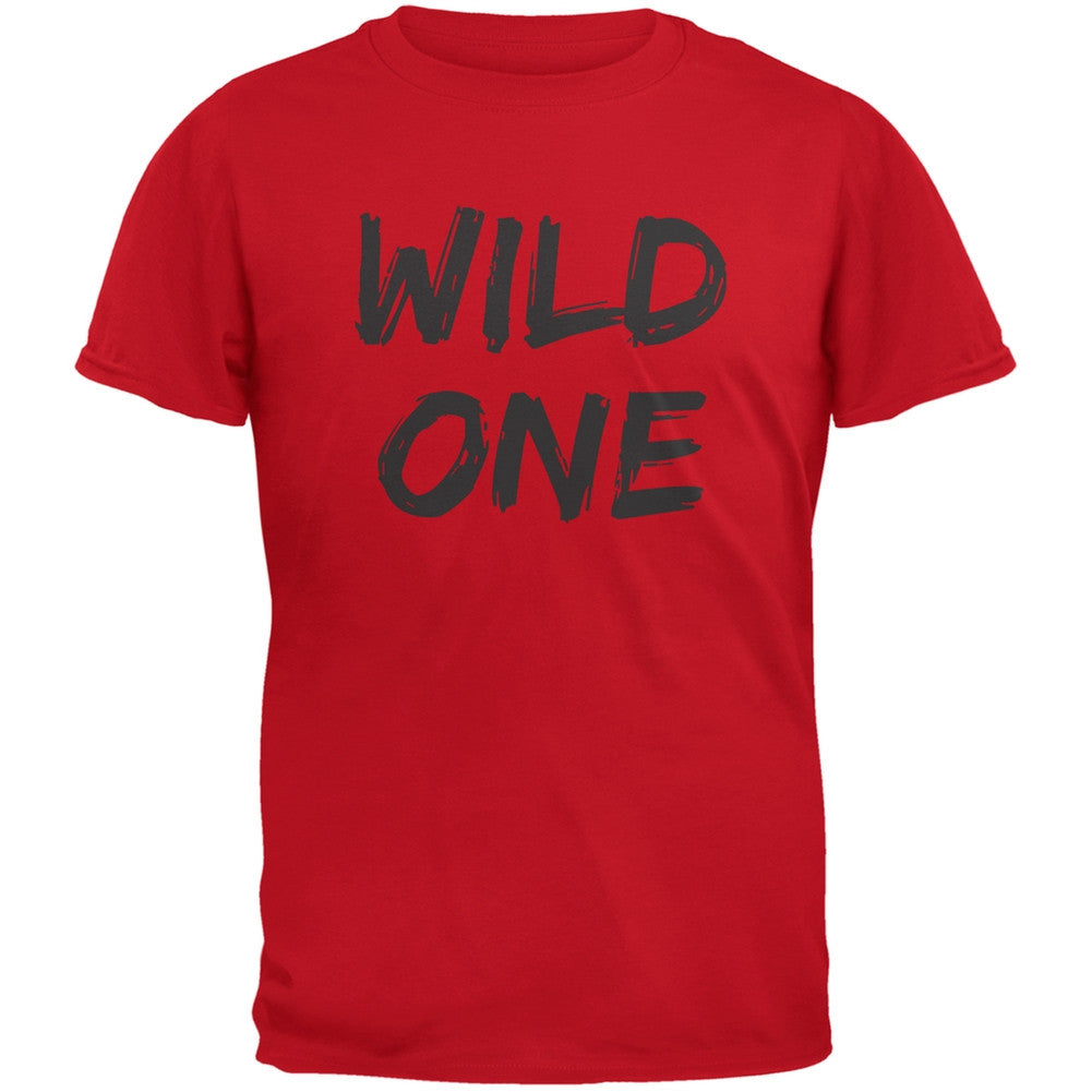 Wild One Black Adult T-Shirt Men's T-Shirts Old Glory   