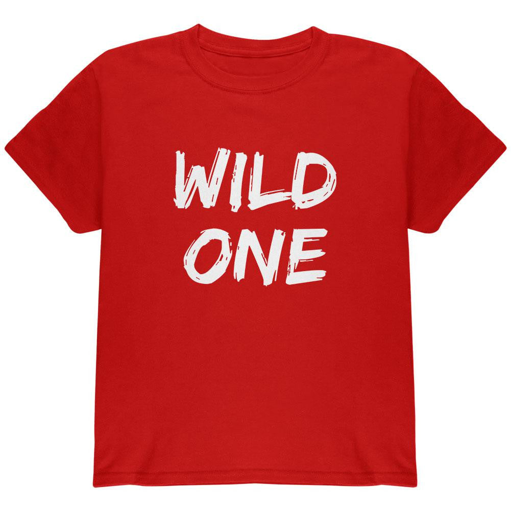 Wild One Black Youth T-Shirt Youth T-Shirts Old Glory   