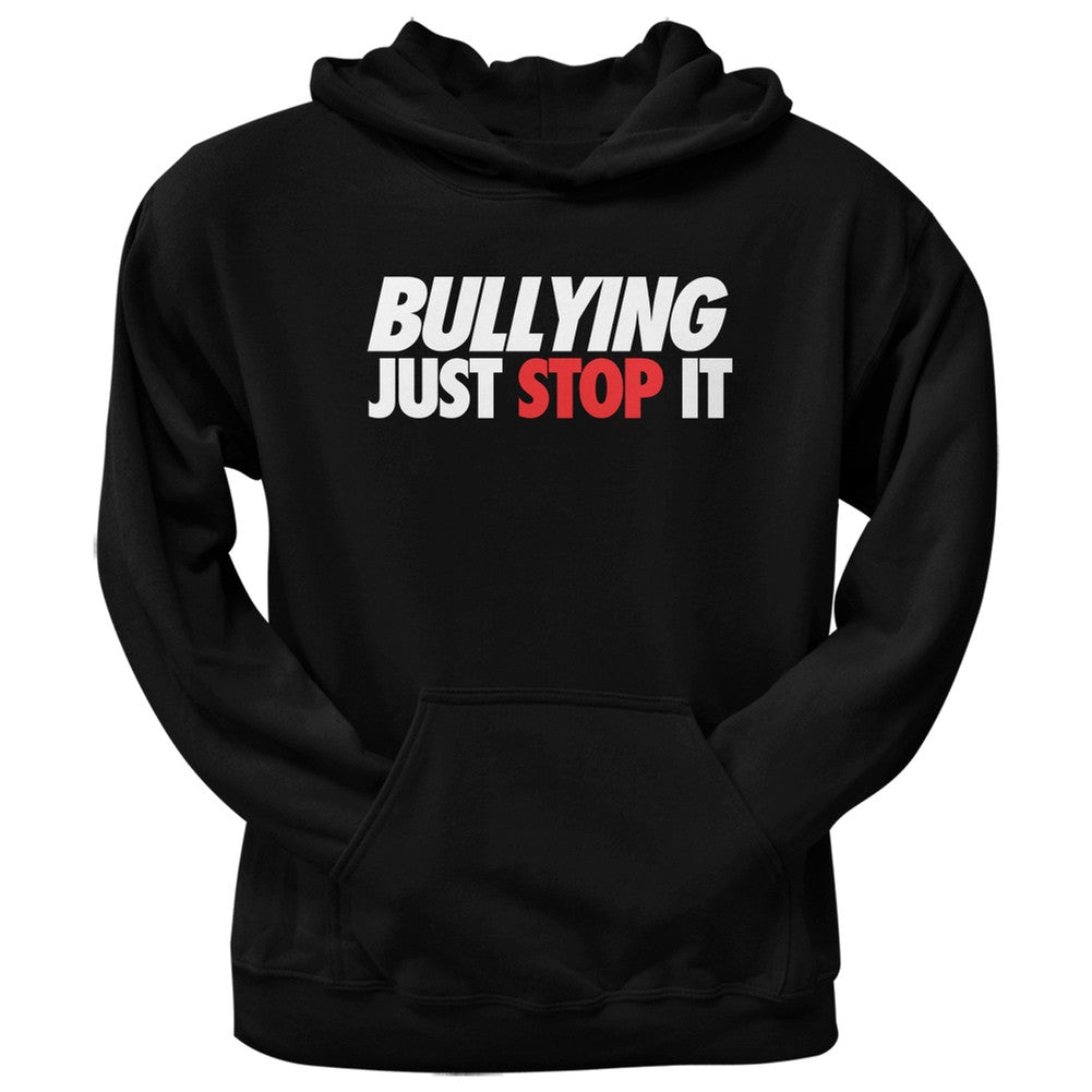 Just Stop It Bullying Black Adult Hoodie Men's Hoodies Old Glory   