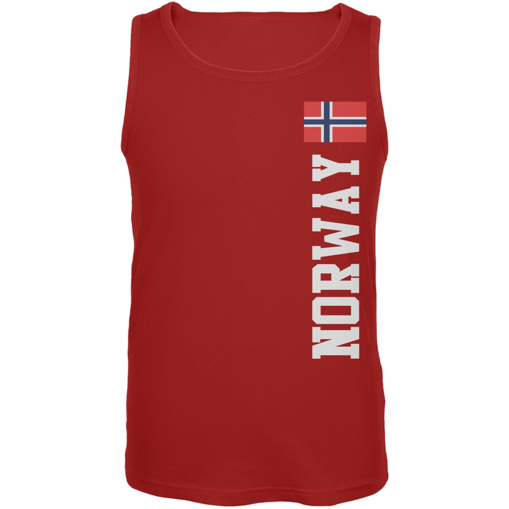 World Cup Norway Red Adult Tank Top Men's Tank Tops FIFA LG Red 