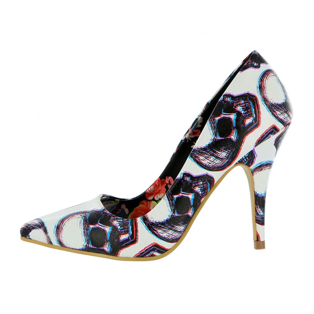 Iron Fist - Third Dimension Womens High Heel Shoes Shoes Iron Fist Clothing   