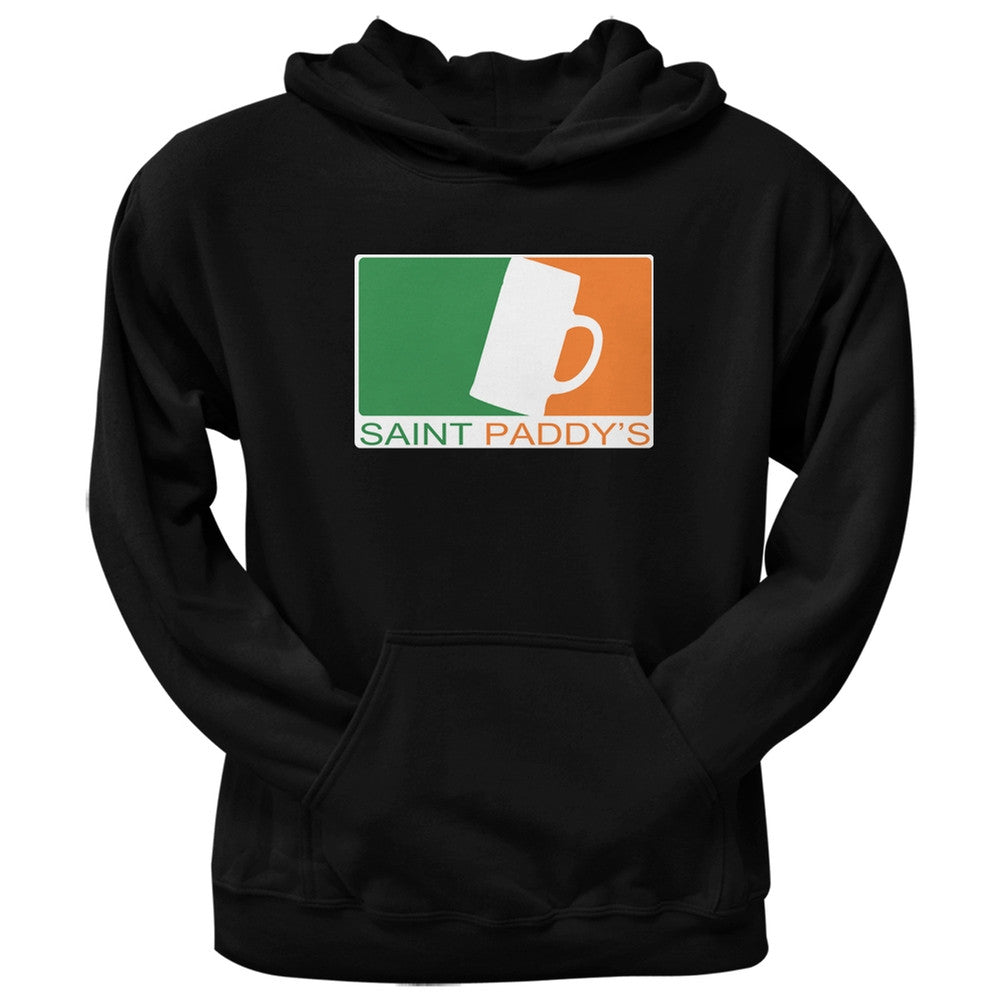 St. Patricks Day - Saint Paddy's Day Beer Mug Black Adult Pullover Hoodie Men's Hoodies Old Glory   