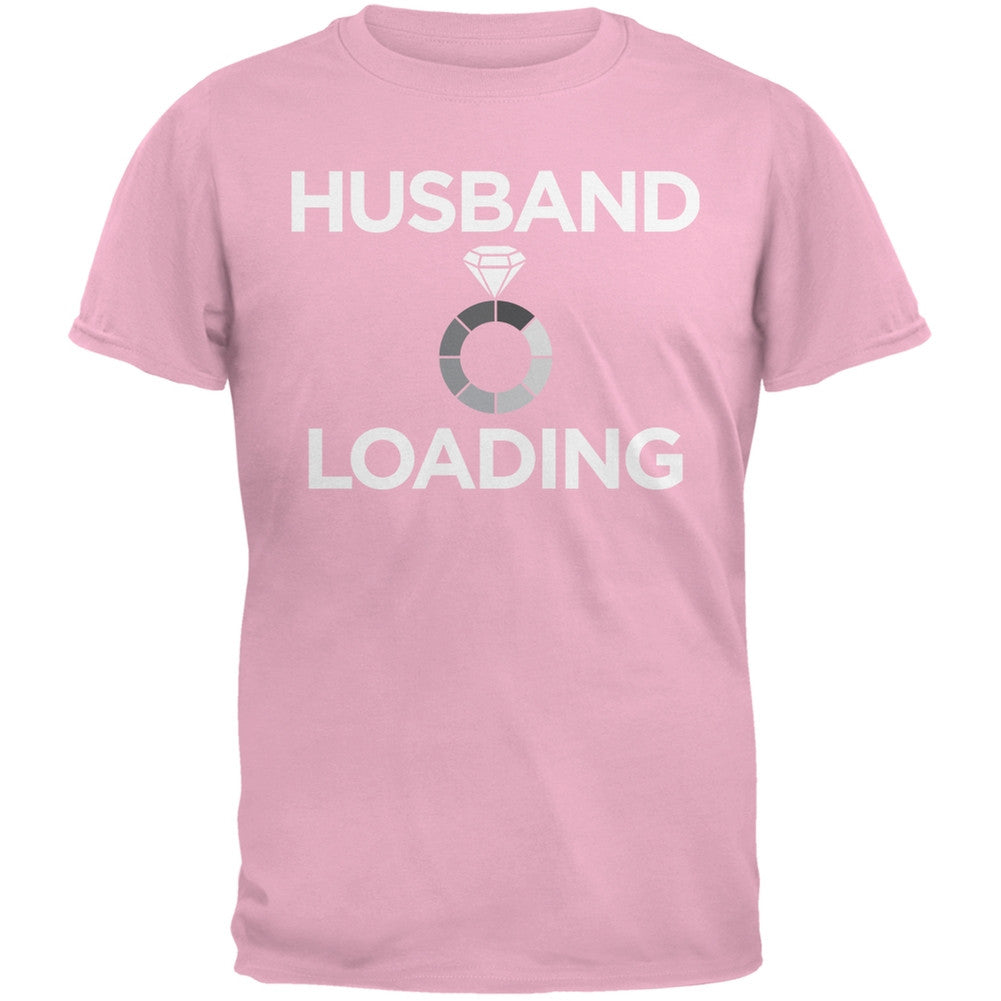 Husband Loading Black Adult T-Shirt Men's T-Shirts Old Glory   