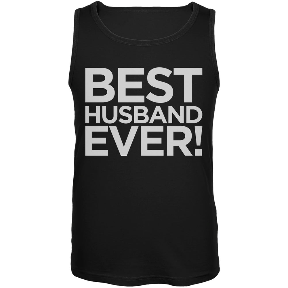 Best Husband Ever Black Mens Tank Top Men's Tank Tops Old Glory 2XL Black 