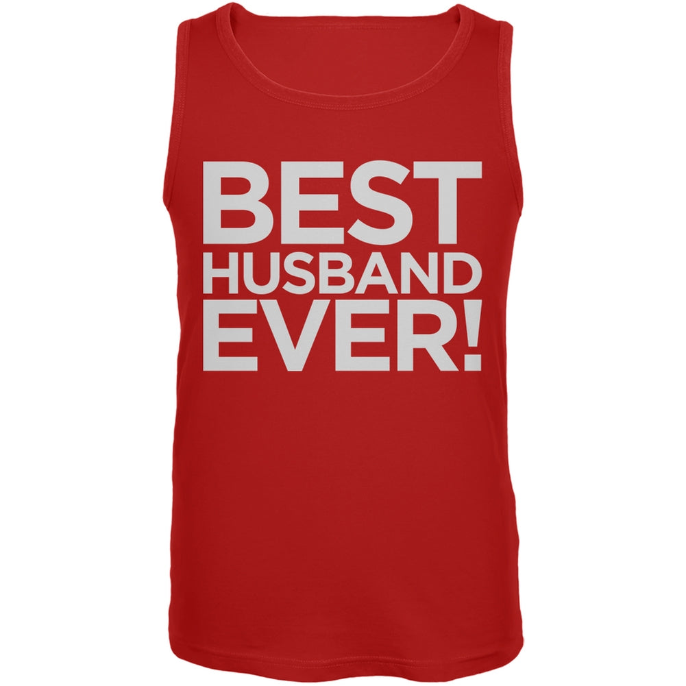 Best Husband Ever Red Mens Tank Top Men's Tank Tops Old Glory 2XL Red 