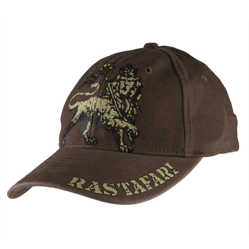 Rastafari - Lion Logo Fitted Baseball Cap Adjustable Baseball Caps Old Glory   