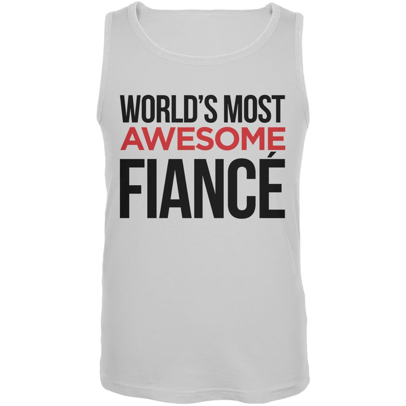 World's Most Awesome Fianc?? Black Mens Tank Top Men's Tank Tops Old Glory   