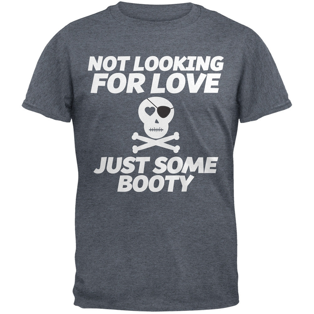 Not Looking for Love Black Adult T-Shirt Men's T-Shirts Old Glory   