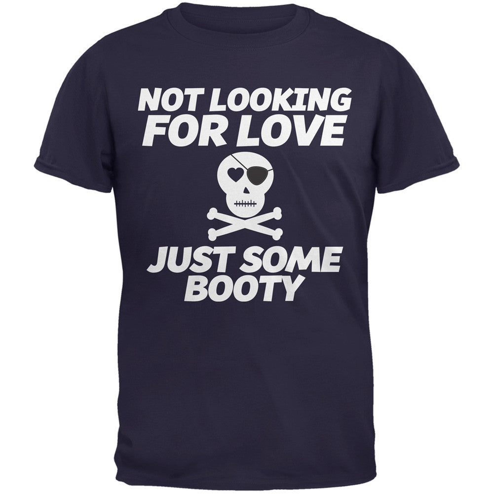 Not Looking for Love Black Adult T-Shirt Men's T-Shirts Old Glory   