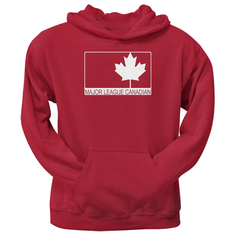 Major League Canadian Red Adult Pullover Hoodie Men's Hoodies Old Glory 2XL Red 