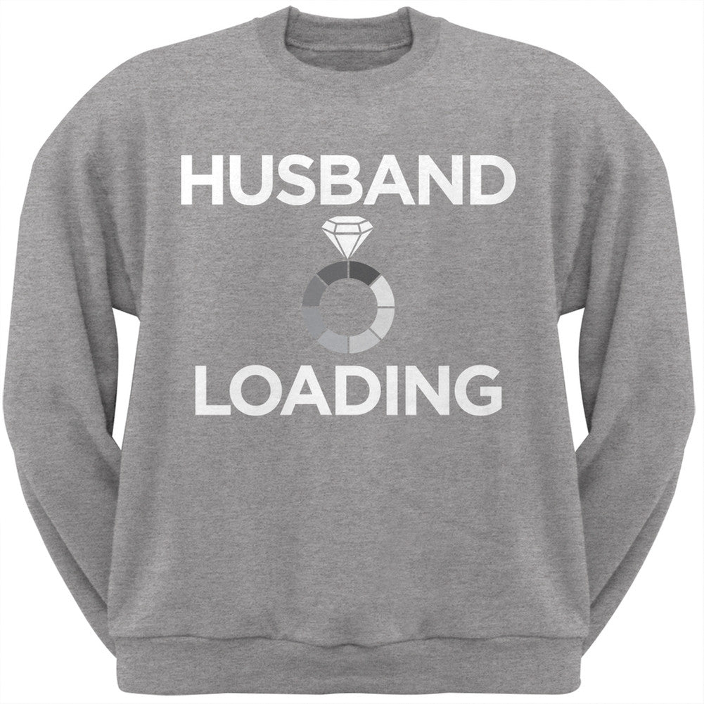 Husband Loading Grey Adult Crew Neck Sweatshirt Men's Sweatshirts Old Glory   