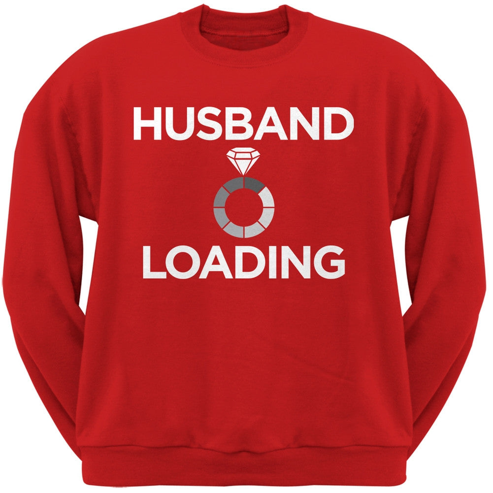 Husband Loading Grey Adult Crew Neck Sweatshirt Men's Sweatshirts Old Glory   