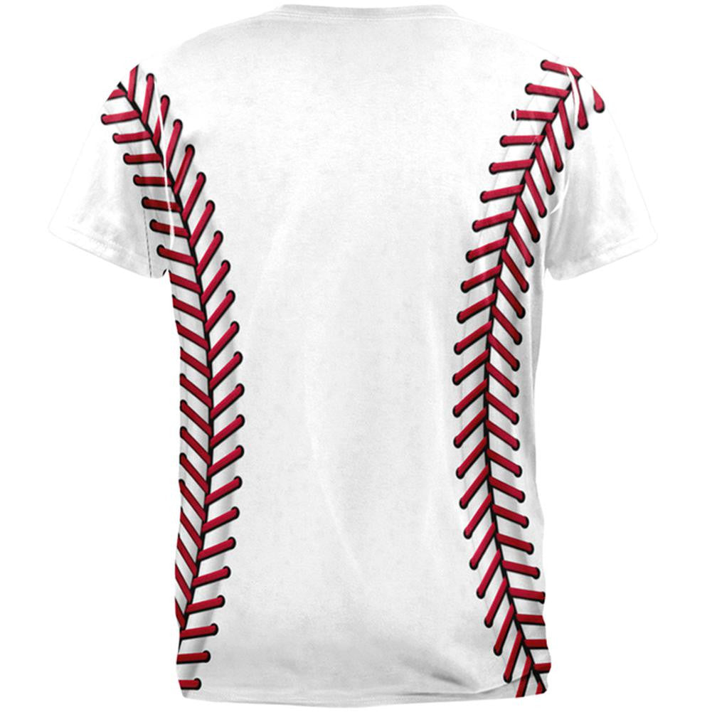 Baseball Two-Sided All Over T-Shirt Men's T-Shirts Old Glory   