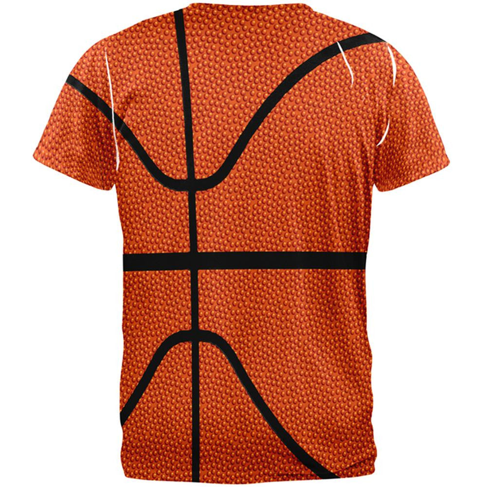 Basketball Two-Sided All Over T-Shirt Men's T-Shirts Old Glory   