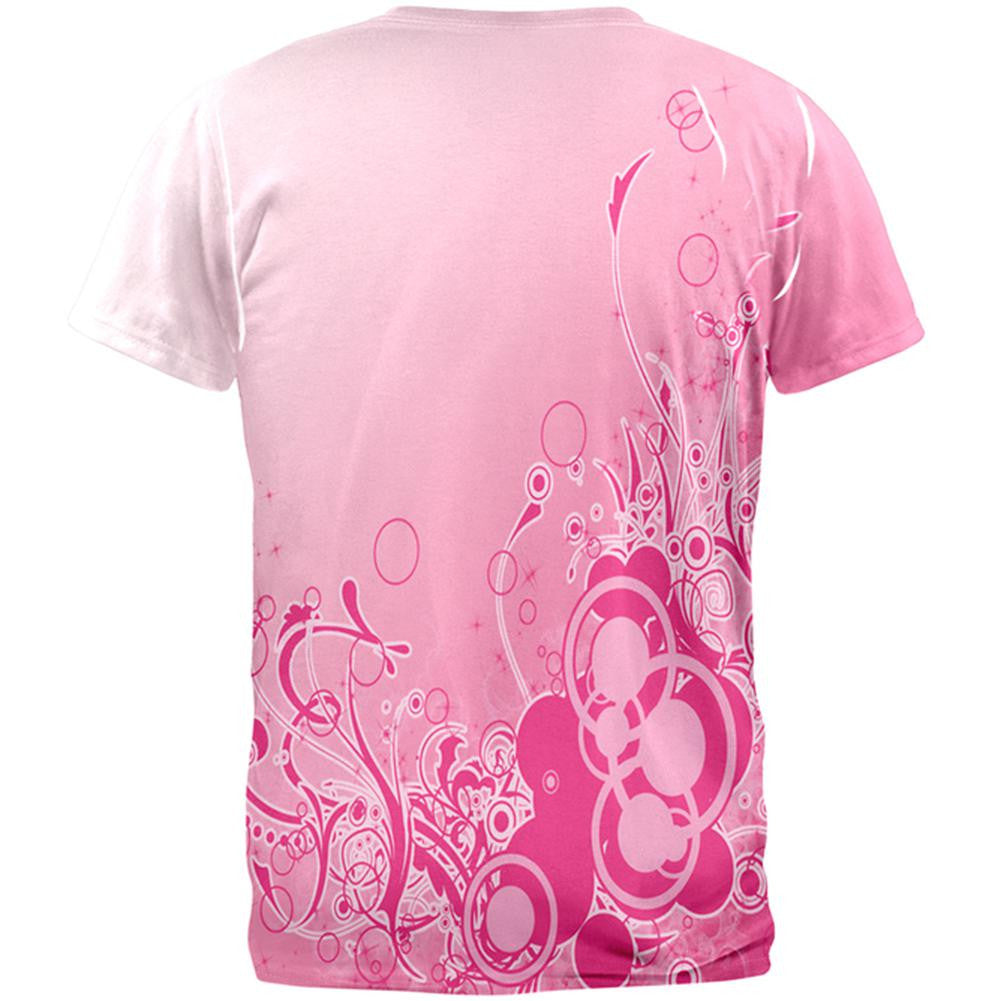 Day Dream Pink Two-Sided All Over T-Shirt Men's T-Shirts Old Glory   