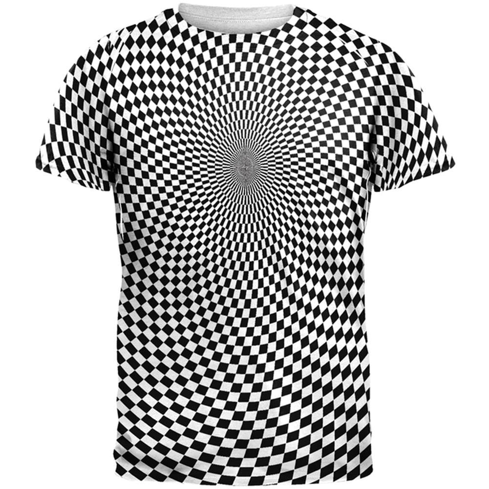 Hypnotic Funny All Over T-Shirt Men's T-Shirts Old Glory 2XL Multi 