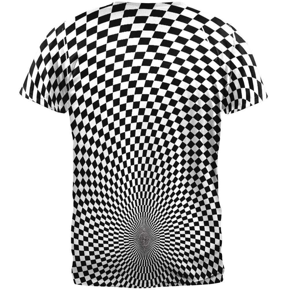 Hypnotic Breasts Women Funny All Over Adult T-Shirt Men's T-Shirts Old Glory   