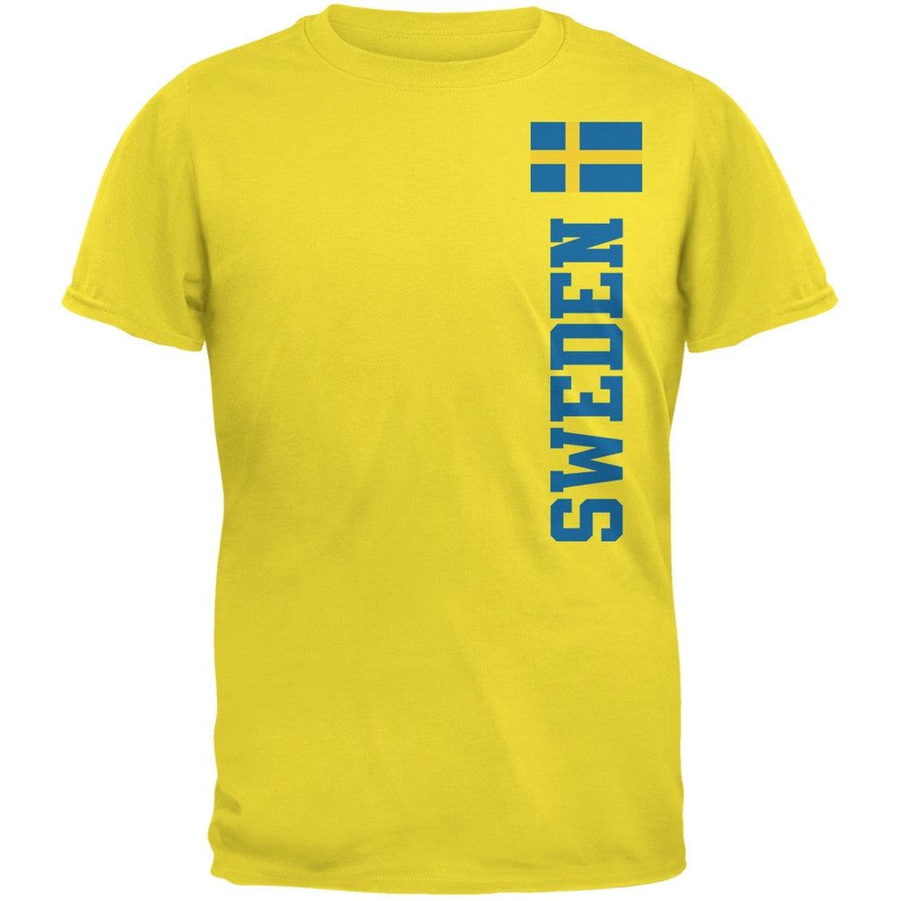 World Cup Sweden Yellow Adult T-Shirt Men's T-Shirts FIFA   