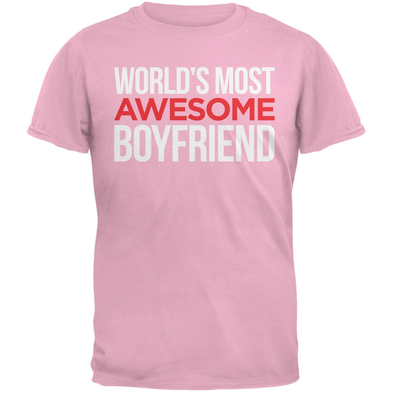 World's Most Awesome Boyfriend Black Mens T-Shirt Men's T-Shirts Old Glory   