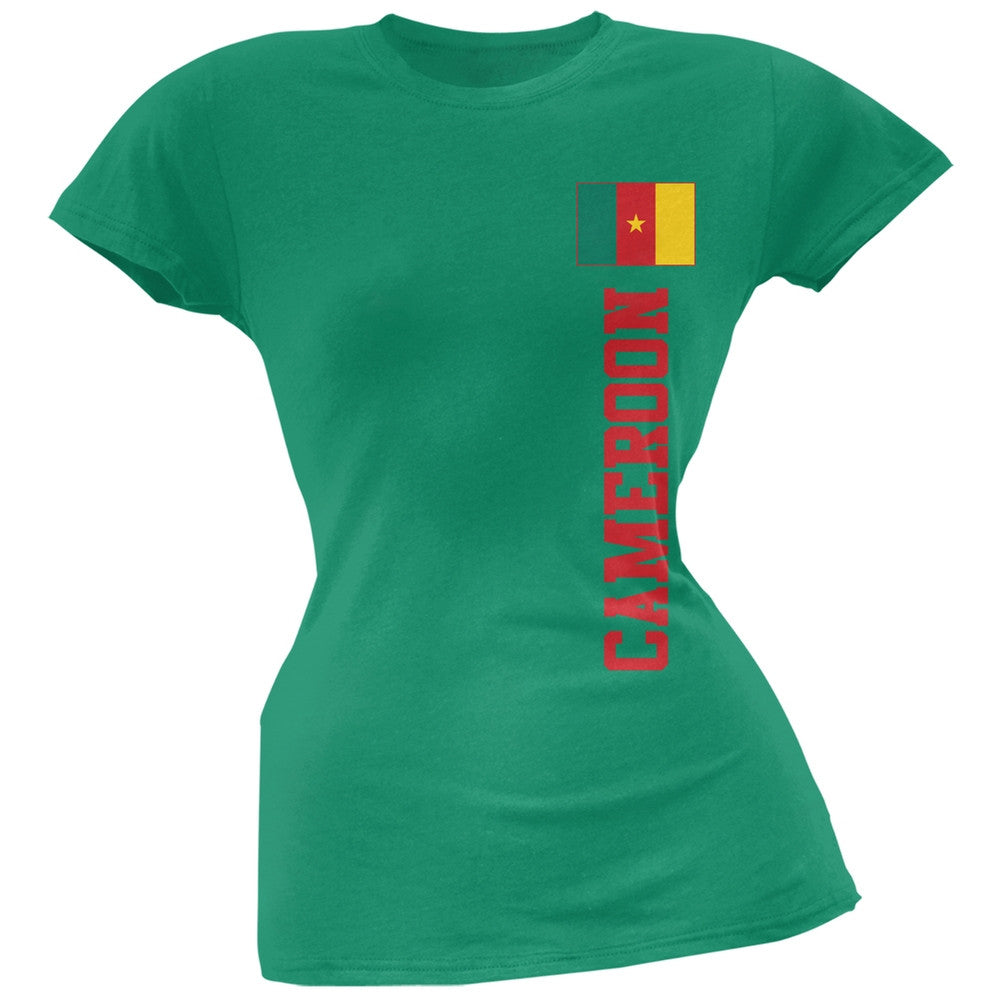 World Cup Cameroon Green Soft Juniors T-Shirt Juniors T-Shirts FIFA   