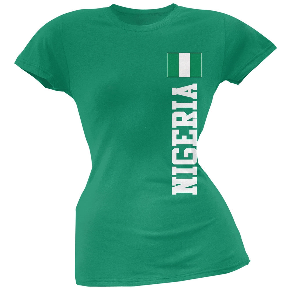 World Cup Nigeria Green Soft Juniors T-Shirt Juniors T-Shirts FIFA   