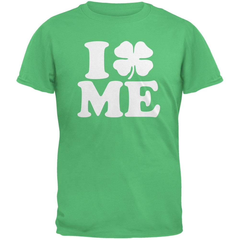 St. Patricks Day - I Shamrock Love Me Green Adult T-Shirt Men's T-Shirts Old Glory 2XL Green 