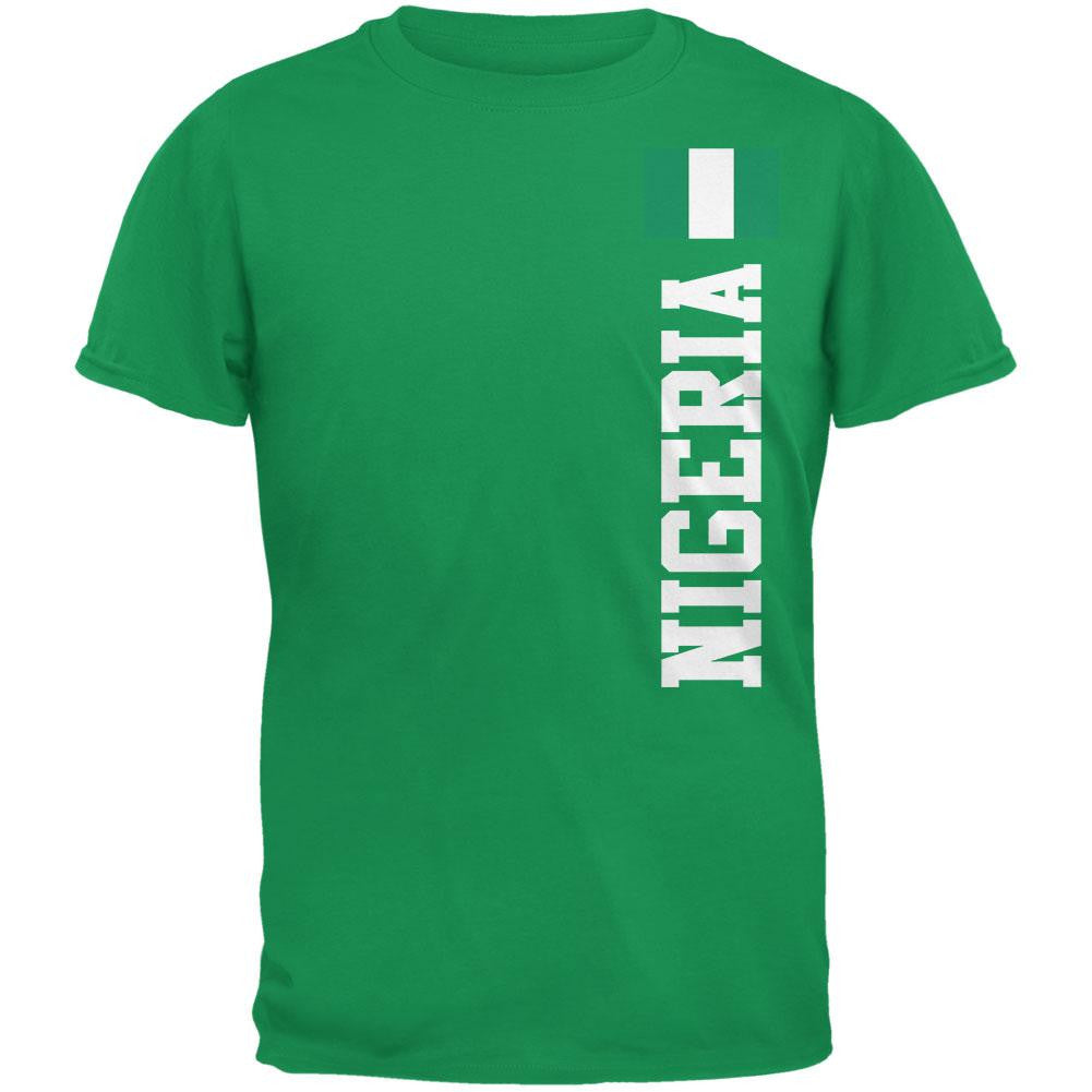 World Cup Nigeria Green Adult T-Shirt Men's T-Shirts FIFA   