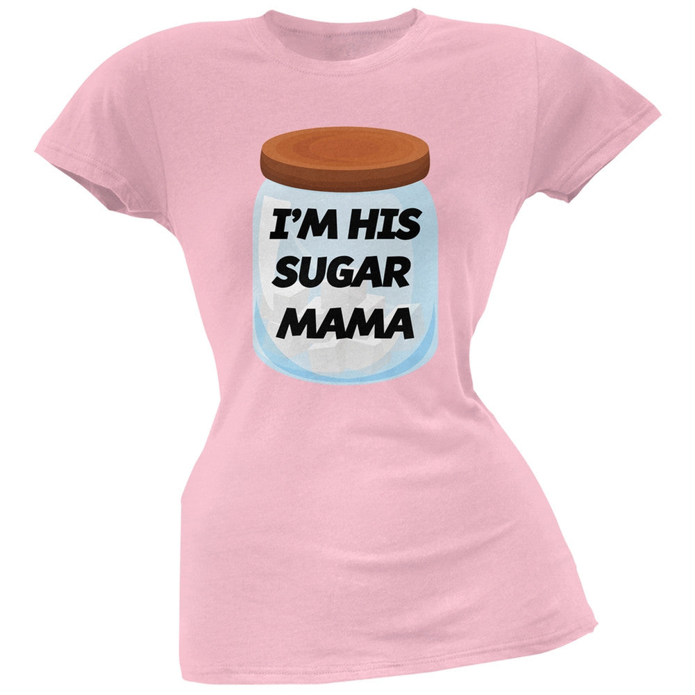 I'm His Sugar Mama Black Soft Juniors T-Shirt Juniors T-Shirts Old Glory   