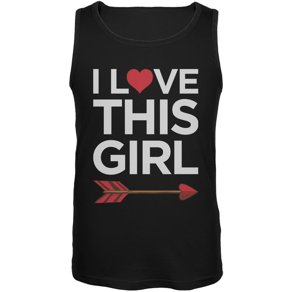 I Love This Girl Black Mens Tank Top Men's Tank Tops Old Glory 2XL Black 