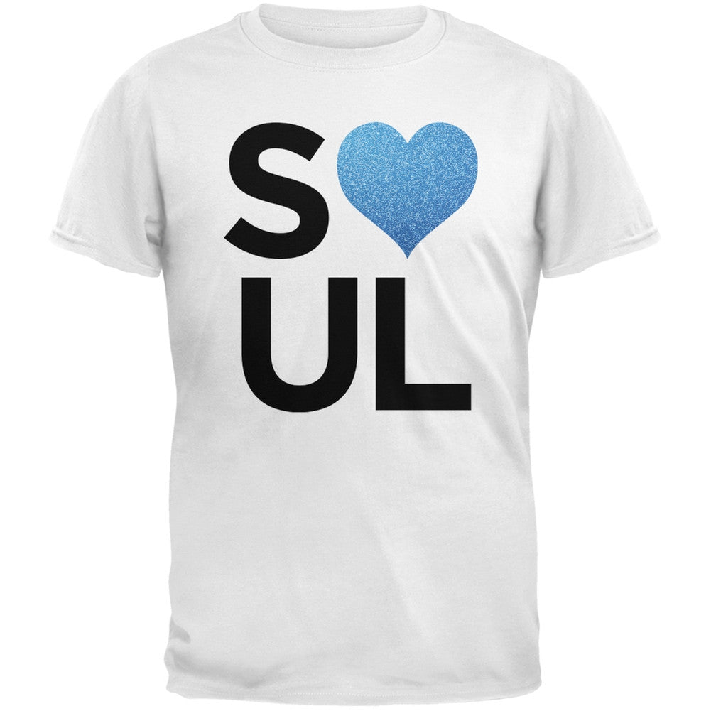 Soul Black Soft Adult T-Shirt Men's T-Shirts Old Glory   